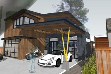 Menlo Park New Home and Detached ADU for Eilien & Kim